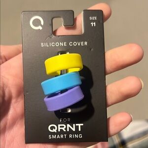 QRNT Smart Ring Silicone Cover 3 pack size 11